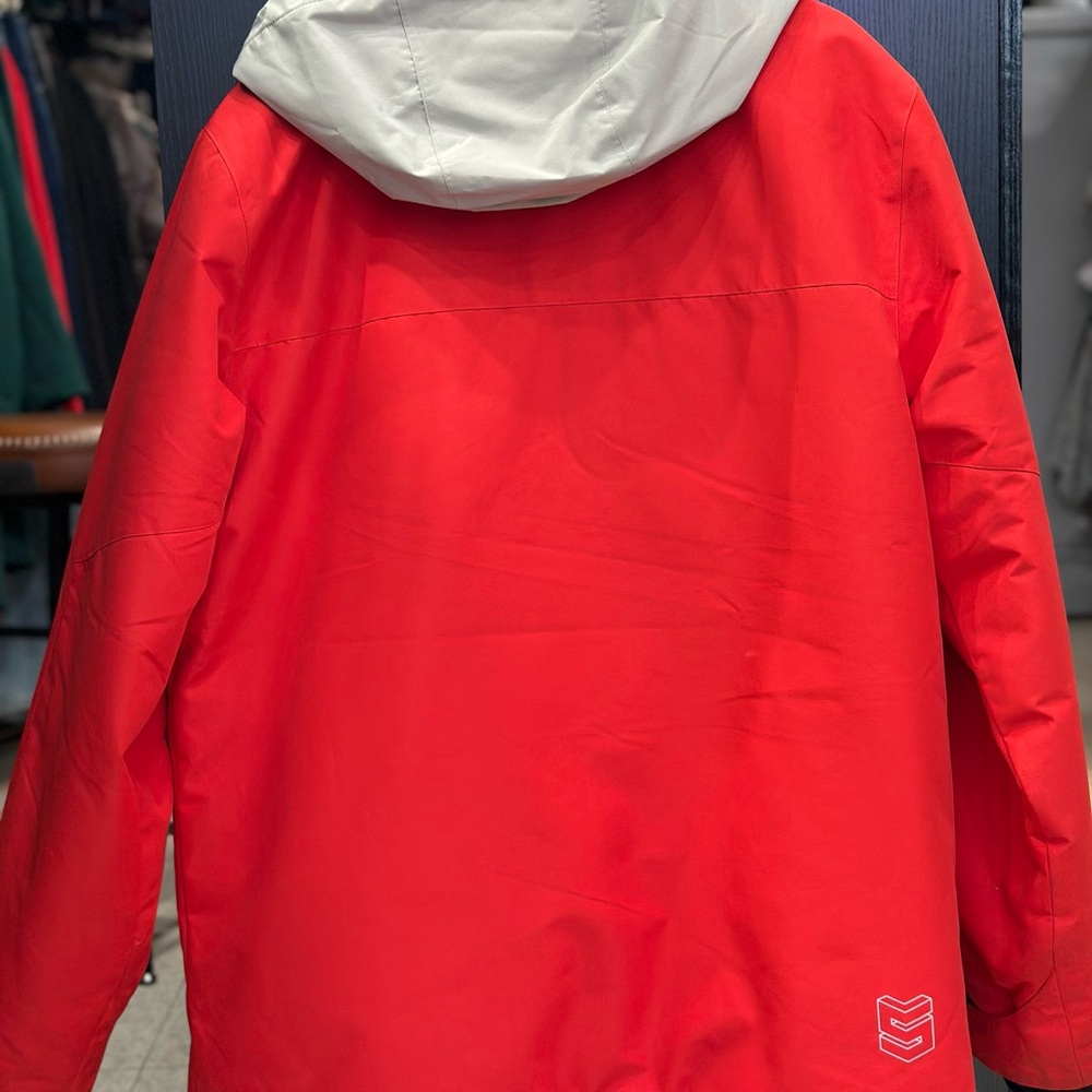 Men's Red Performance Ski Jacket - Picture 8 of 11